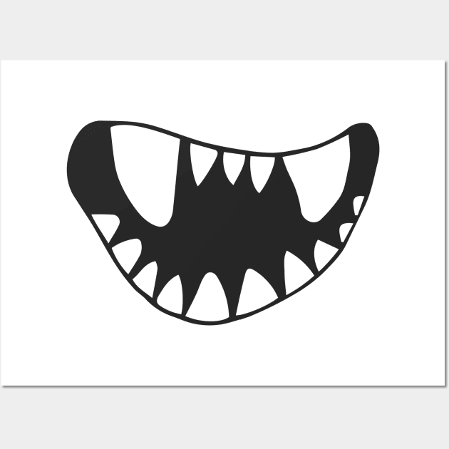 Fangs Wall Art by DeraTobi